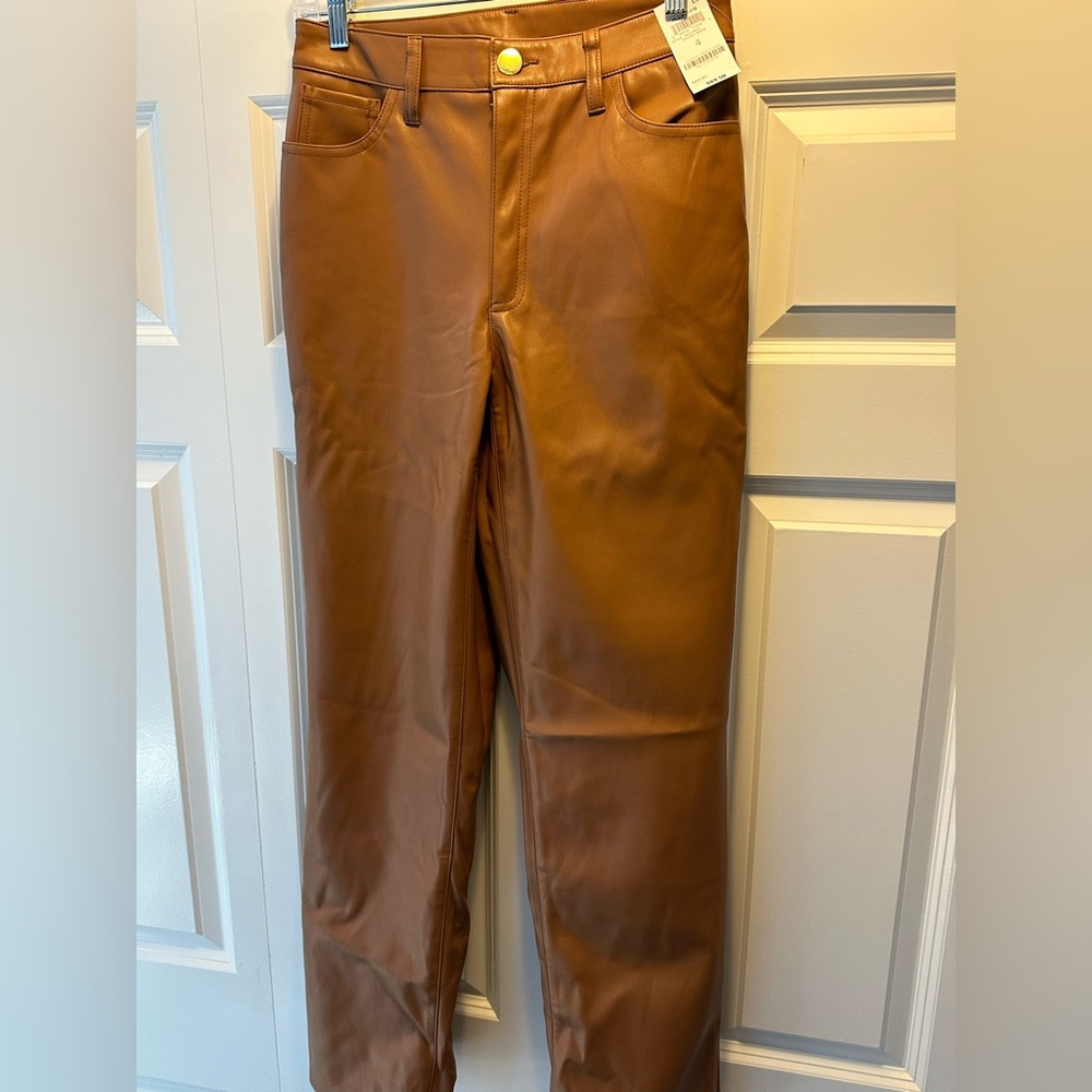 NWT Macy’s INC Faux Leather Pants